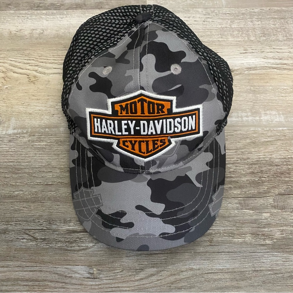 Harley-Davidson Toddler Camo Hat-size 2-4T